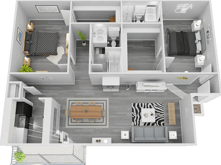 B1 Floorplan Diagram