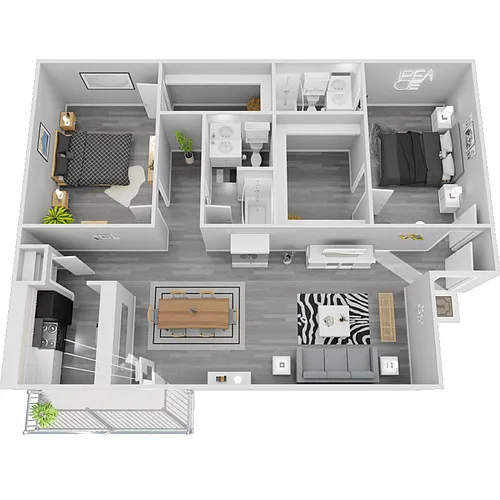 Floor plan B1