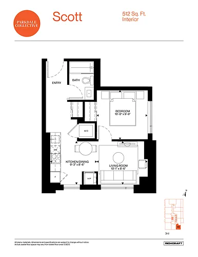 Floor plan PC303
