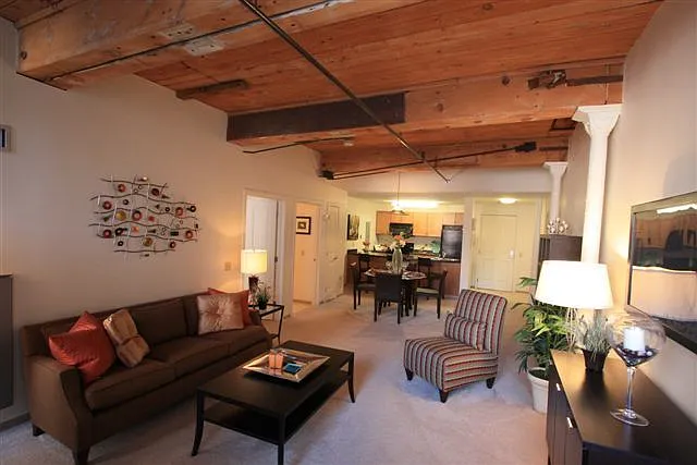 Carpeted Living Room