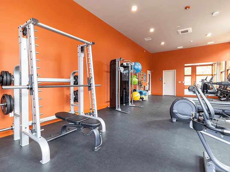 Fitness Center with equipment