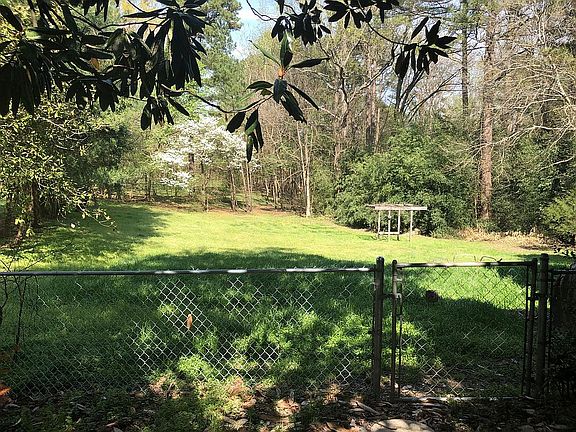 Backyard, fully fenced