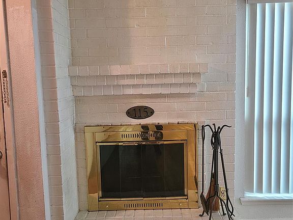 Wood Burning Fireplace