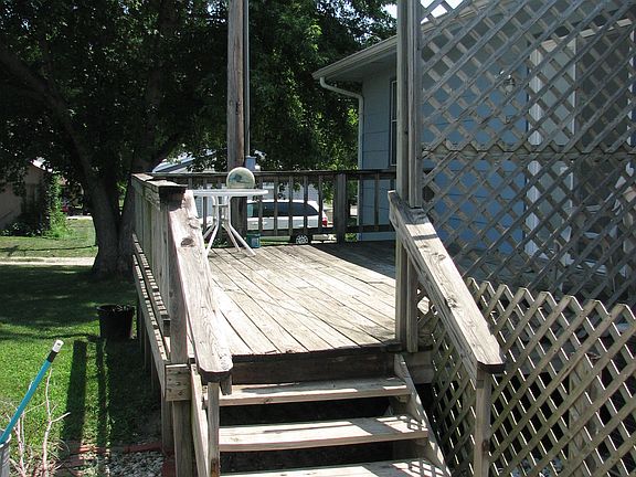 Deck at Back of House