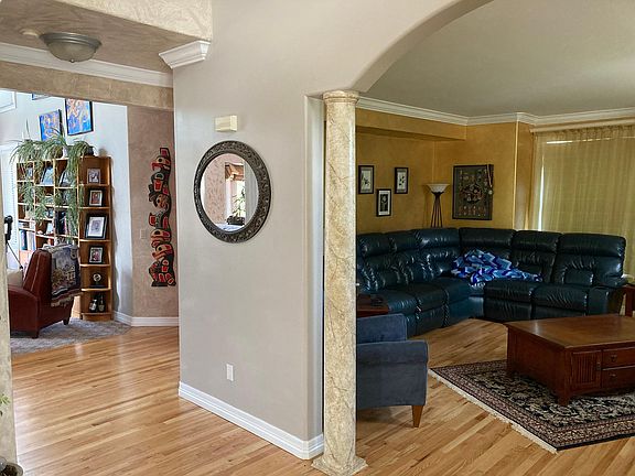 Front entryway into formal living room and great room
