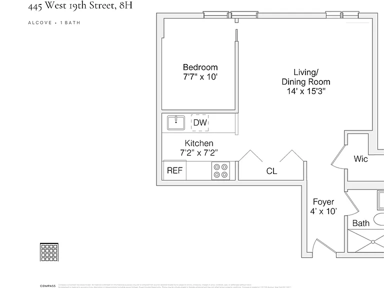 445 W 19th St #8H — Photo 9