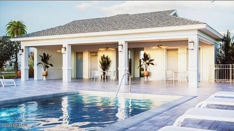 Community pool and cabana area (pic from Lennar Homes Sales site)