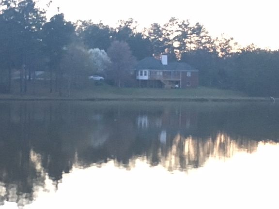 view from across the lake