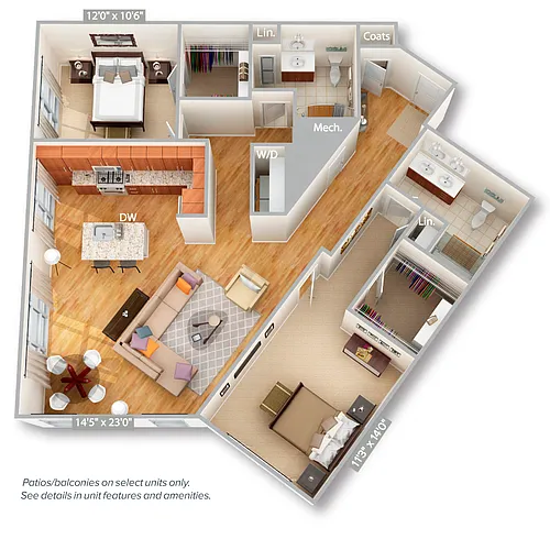 Floor plan B10