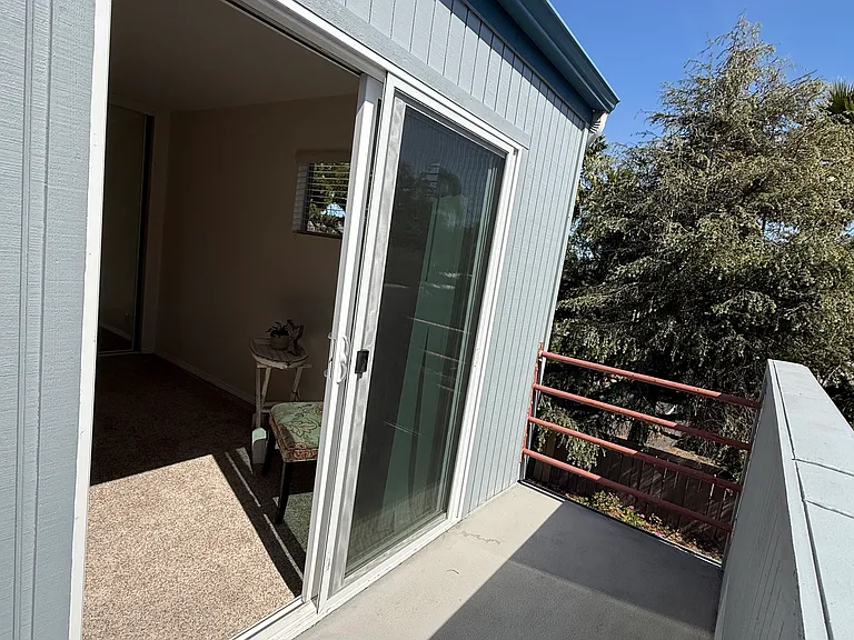 Balcony off the Master Bedroom