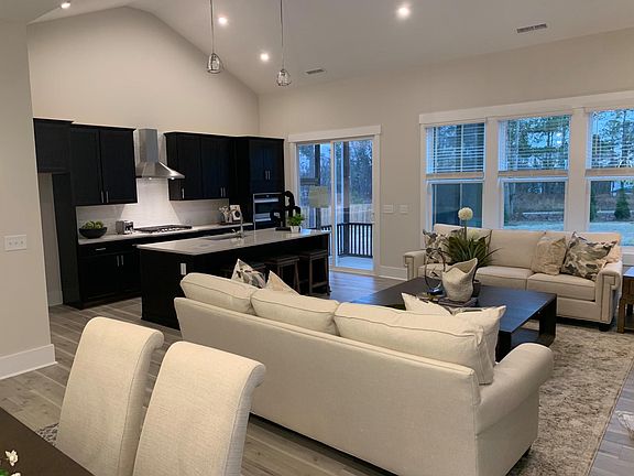 Family Room and Kitchen
