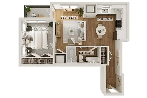 Floor plan Cedar B