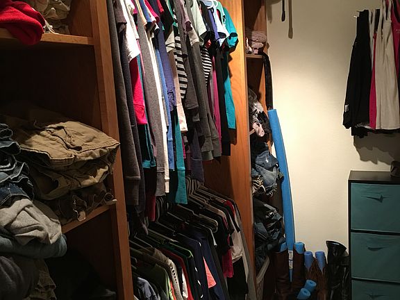 Master closet