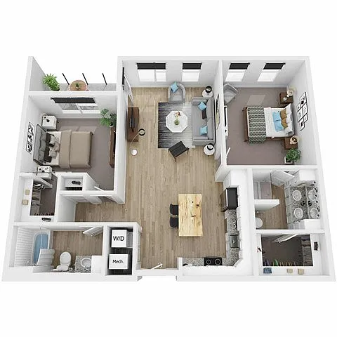 Floor plan Myriam