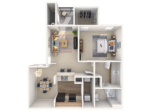 Floor plan Hacienda