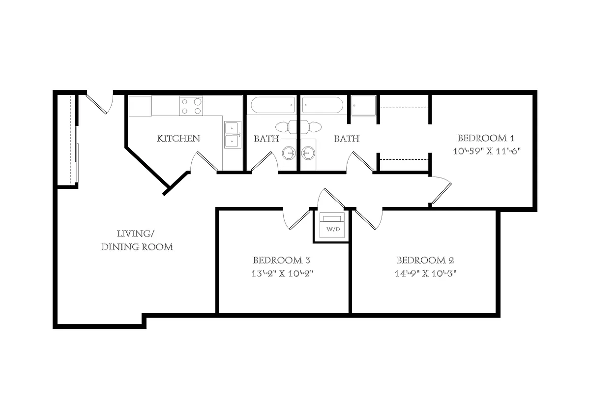 Floor plan 3X2
