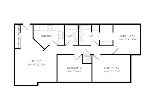 Floor plan 3X2