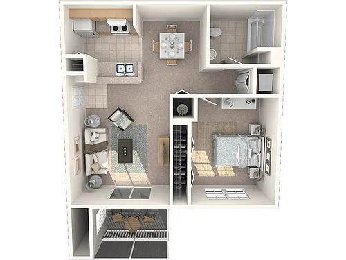 Floor plan Sanibel