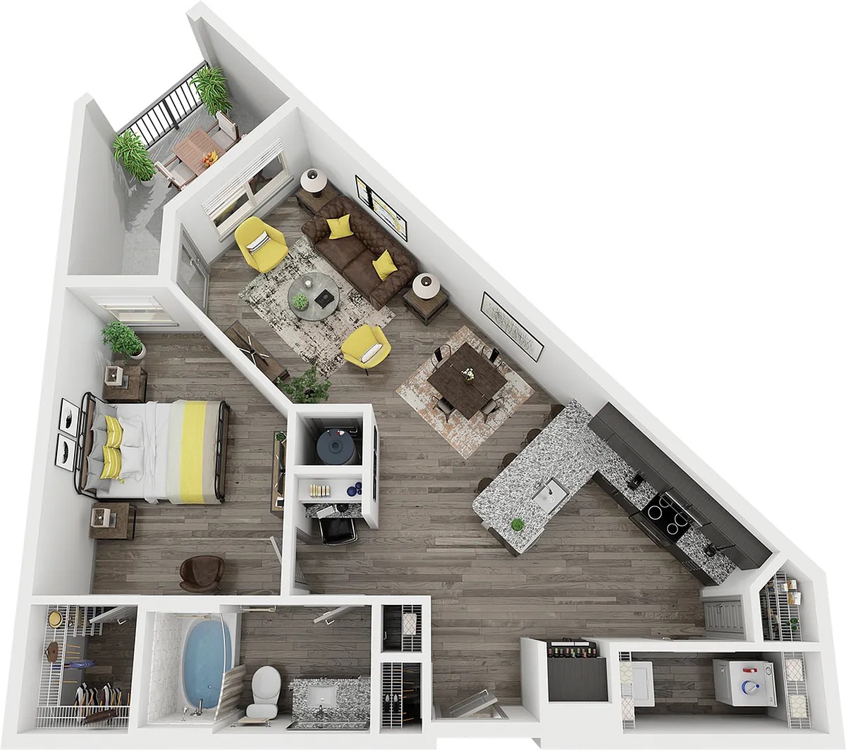 Floor plan A1G
