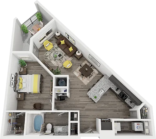 Floor plan A1G