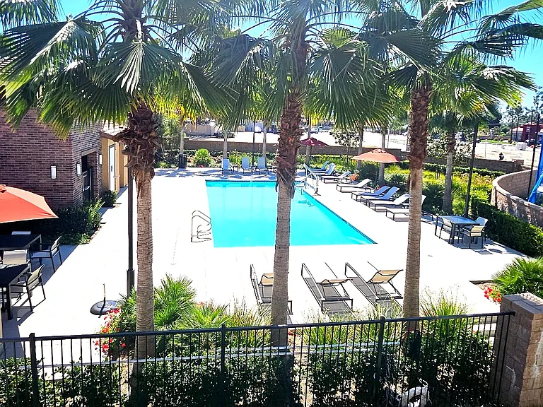 Resort-style pool and BBQ area _ great for relaxing or hanging out