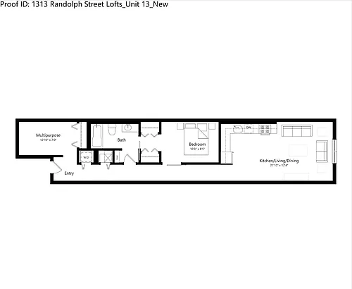 Floor plan A20