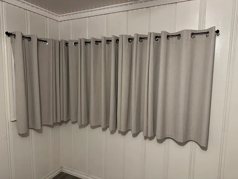 New blackout curtains