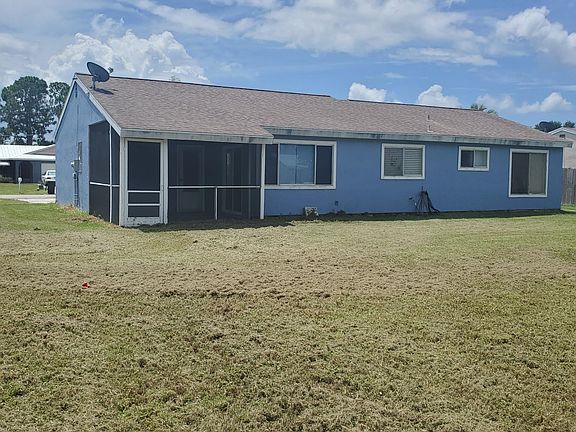 Backyard, screened porch