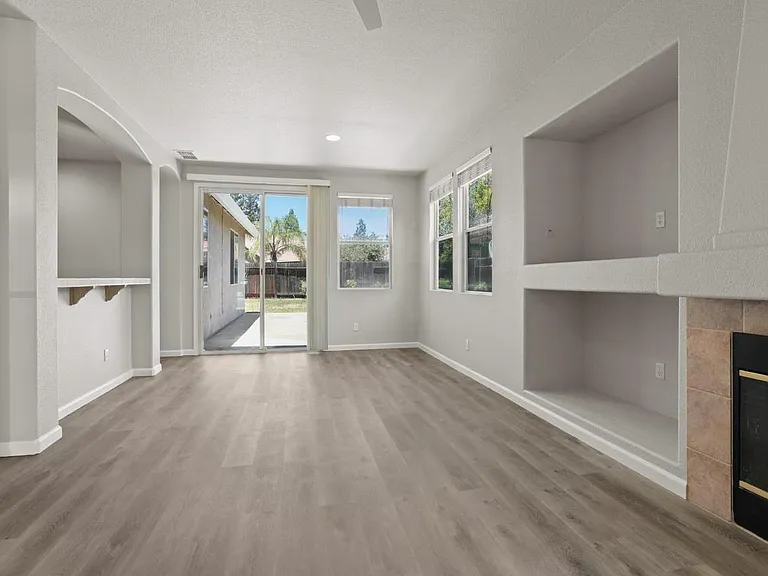 Living room and Dining room areas