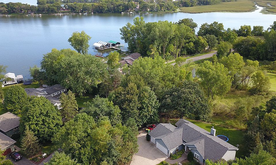 Lake Minnetonka feet away