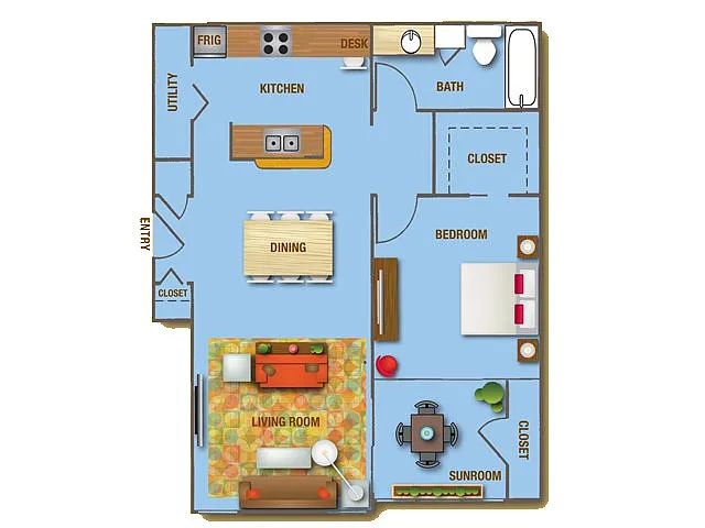 Floor plan Lake Tugalo