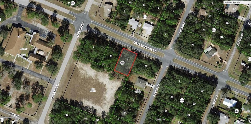 1st image of 9271 N CITRUS SPRINGS BOULEVARD LOT 3