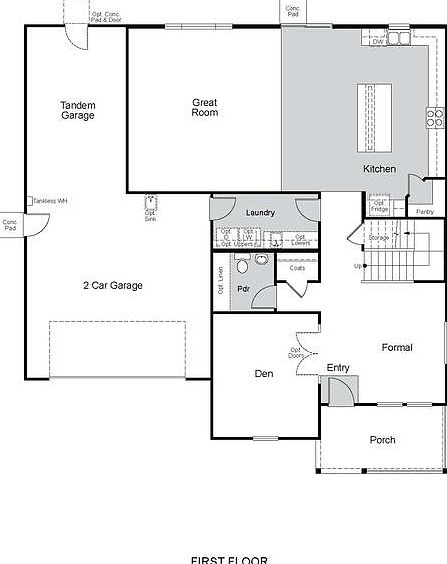 Floor Plan - First Floor