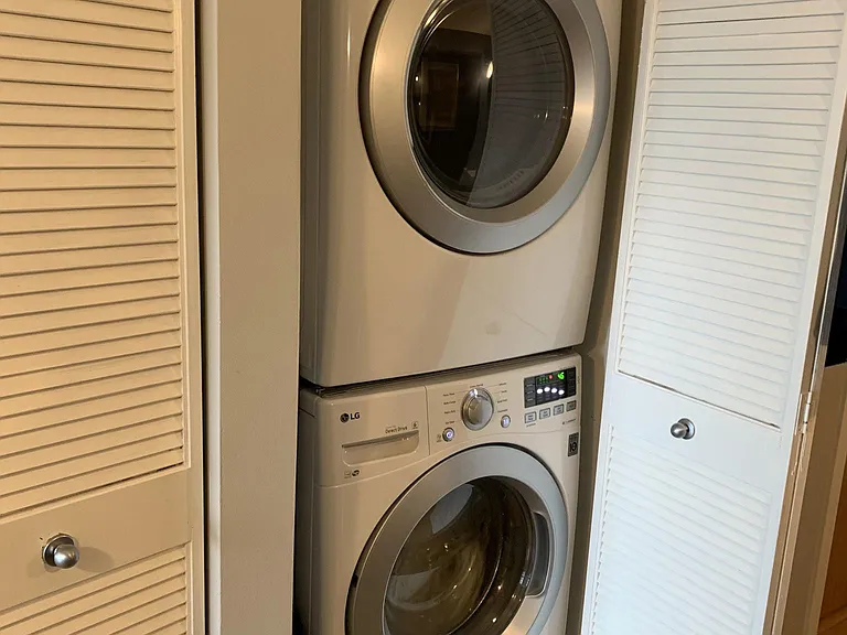Laundry Closet, new units installed in 2018.