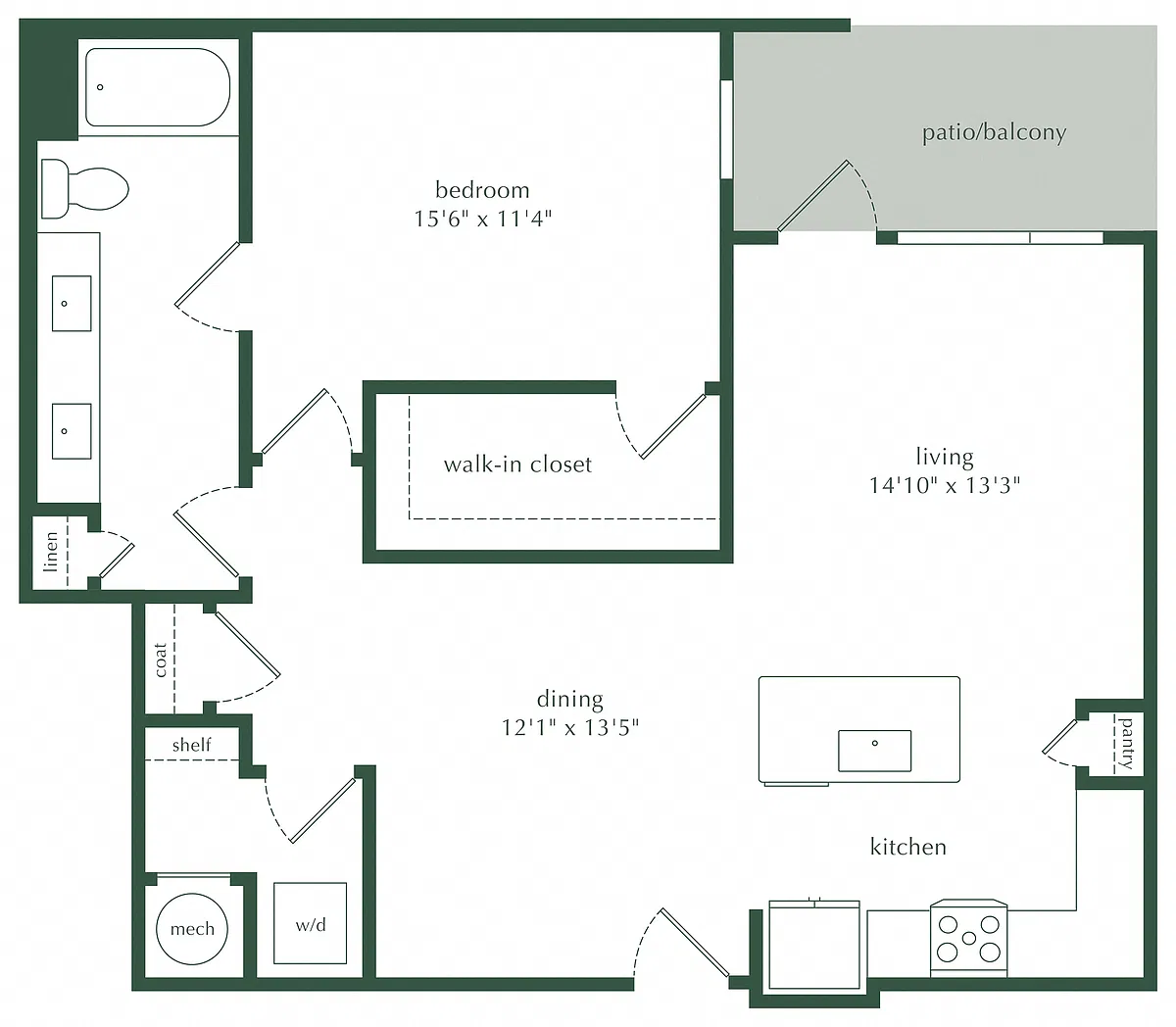 Floor plan A8
