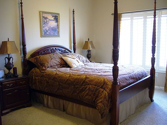 Spacious Penthouse Master Bedroom