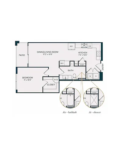 Floor plan A1