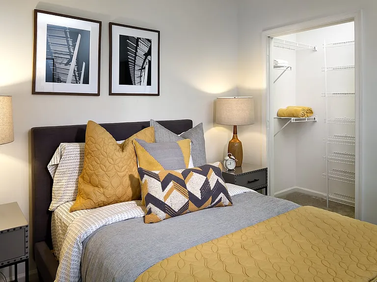 River Mews Building Renovated Bedroom