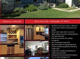 28 La Toya Trl, Wimberley, TX 78676