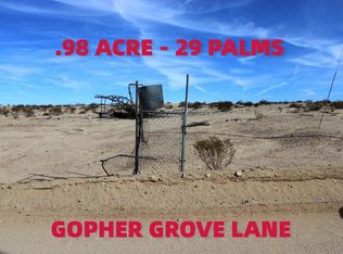 0 Gopher Grove Rd, Twentynine Palms, CA 92277