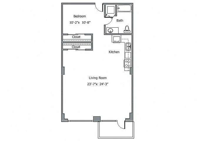 Floor plan 11CLU