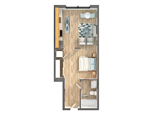 Floor plan Belay - Woodland