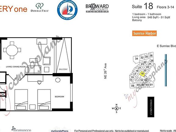 2nd image of 2670 E Sunrise Boulevard #PH 1418
