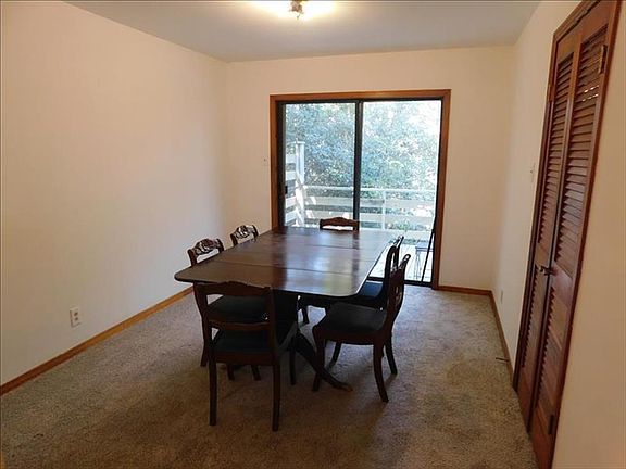 Dining room, open to wood Deck
