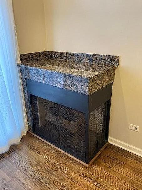 gas fireplace