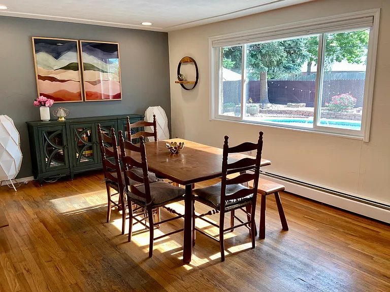 Main level dining room