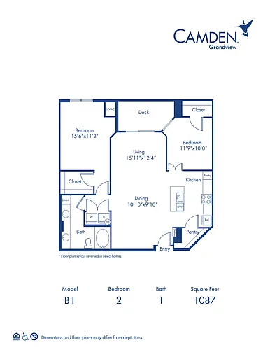 Floor plan B1