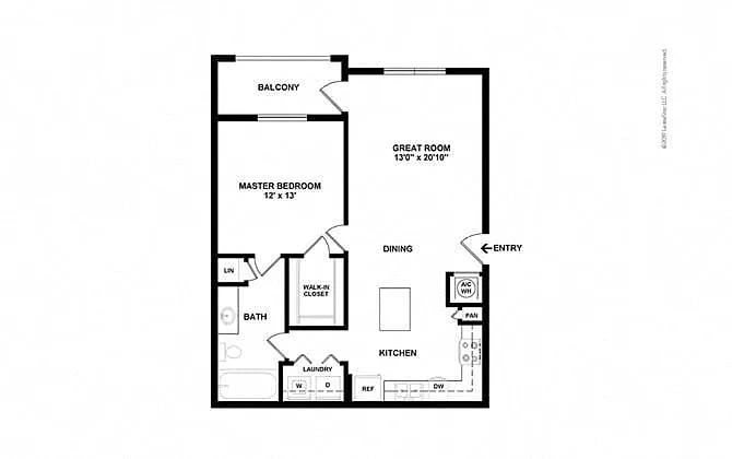 Floor plan Terrazzo