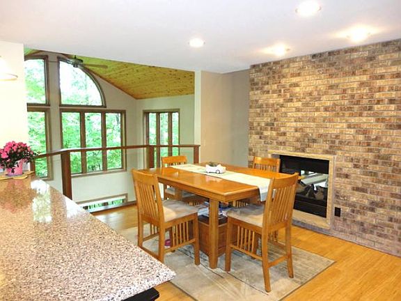 Informal dining area