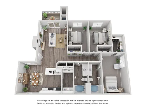 Floor plan The Donnini